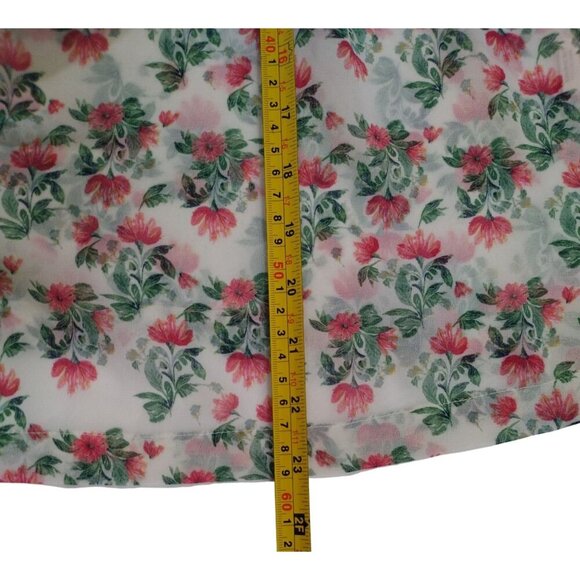 Floral Off-The-Shoulder Top With Ruffled Sleeves By Max Studio London. - Picture 7 of 7